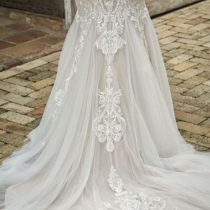 VOW’D Off the Shoulder Wedding Dress- Key